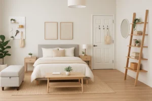 Studio apartment ideas and decoration for spacious and elegant feel