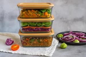Three-day lunch meal prep for beginners