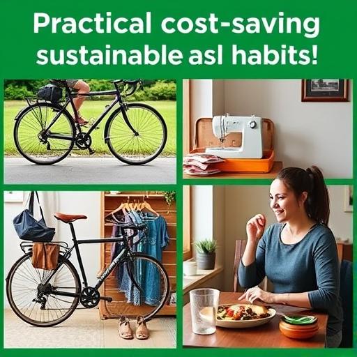 Sustainable lifestyle changes