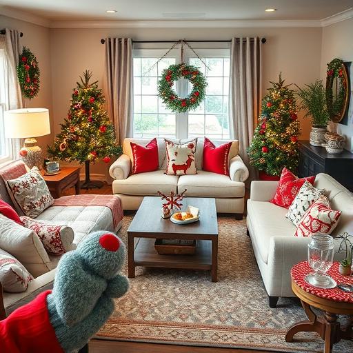 Creative outdoor holiday decorations