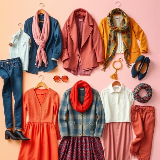 A colorful display of accessories to enhance your travel style