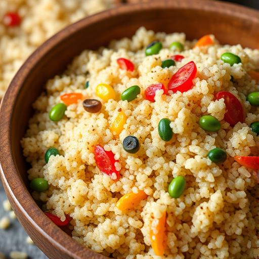 A visually appealing scene of a vegetarian meal showcasing the diversity of plant-based protein sources.