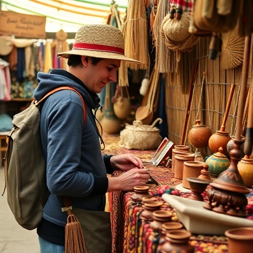 Artisan Market with Sustainable Crafts