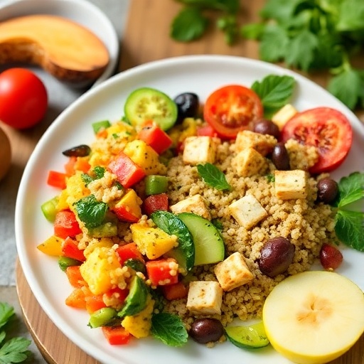 Protein-rich plant-based meals