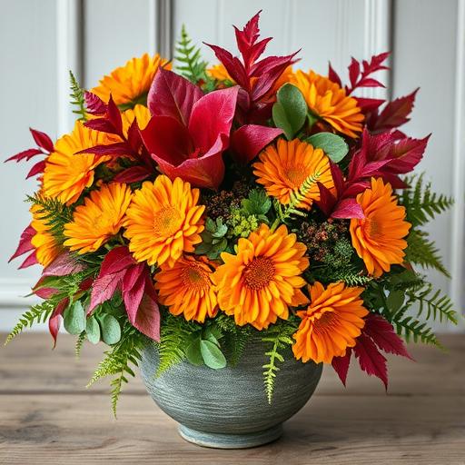 Mix seasonal and sustainable elements