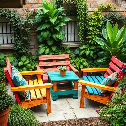 Quirky planters made from upcycled everyday items