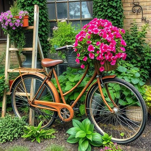 Trash to treasure gardening ideas