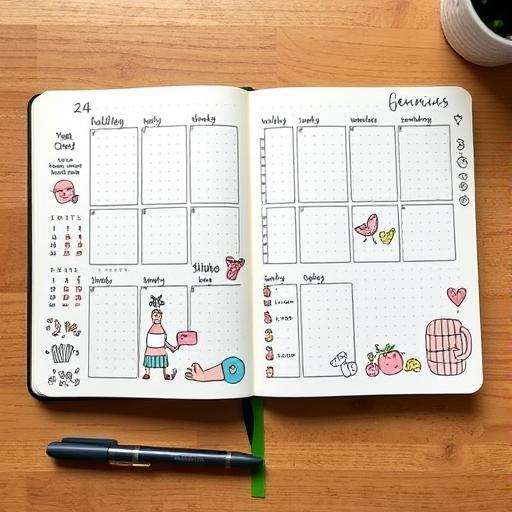 Essential elements of a bullet journal