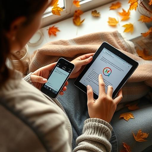 Person Using a Productivity Tool