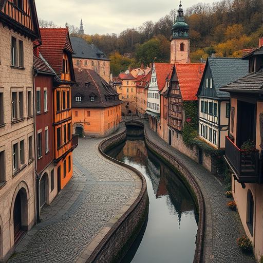 An old-time charm of stunning castles and mountains