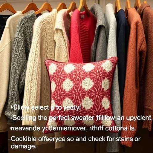 Selecting Sweaters for Crafting