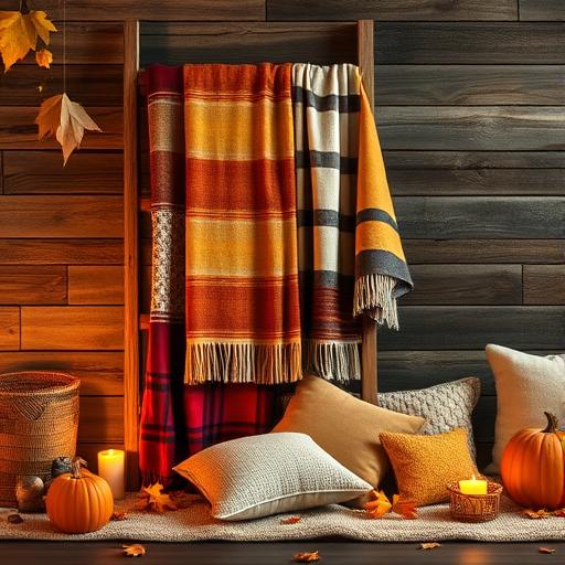 How to Create Cozy Blanket Ladders for Fall Evenings