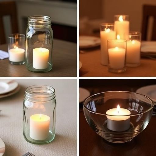 Variety of Floating Candles