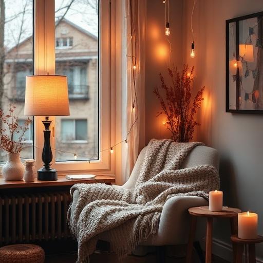 Cozy corner for reflection