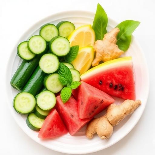 Elegantly Arranged Healthy Meal