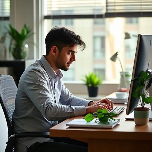 Individual workspace with diffusers