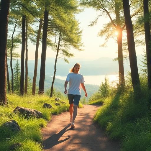 Person enjoying a tranquil moment, epitomizing peace