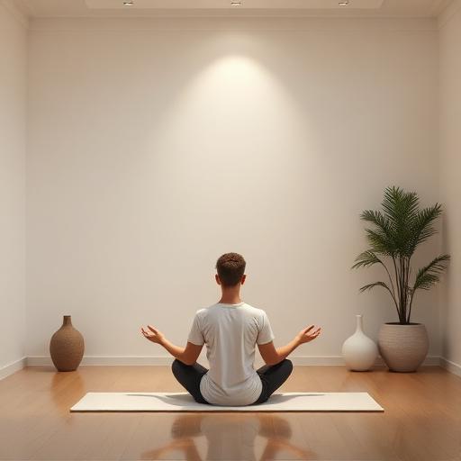 Visualize a peaceful activity